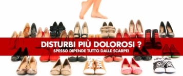 Disturbi e inestetismi causati dalla scarpa sbagliata