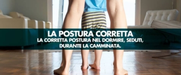 La postura corretta da seduti, dormendo e durante la camminata