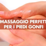 Il massaggio perfetto per piedi gonfi