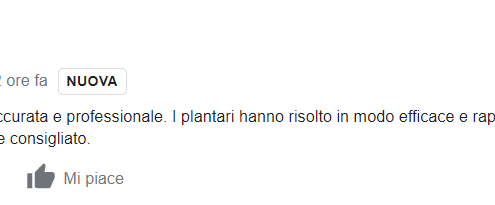 Recensione di Ilaria Zecchi: Visita molto accurata e professionale. I plantari hanno risolto in modo efficace e rapido il mio problema. Assolutamente consigliato. 5 stelle