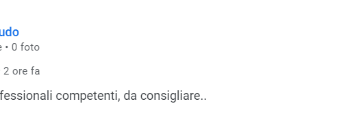 Recensione di Irene Arnaudo: Gentili, professionali, competenti, da consigliare. 5 stelle